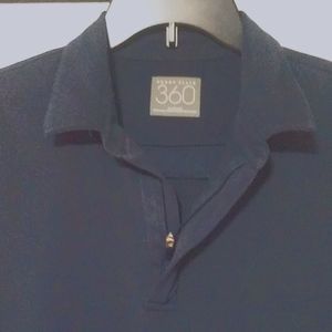 Men's Perry Ellis 360 zip up polo shirt